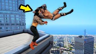 GTA 5 WWE EXTREME MOMENTS COMPILATION #42 (Funny Ragdolls & Fails)