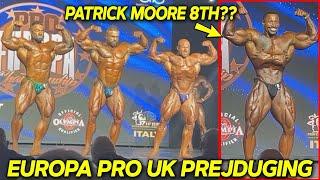 2024 UK Pro Prejudging - Patrick Moore BROUGHT IT, but Placing 8th! Andrea Presti Winning?