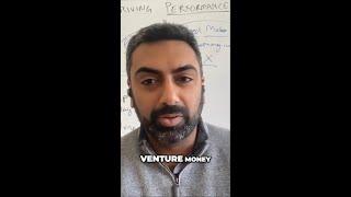 Rishabh discussing the risks of venture capital