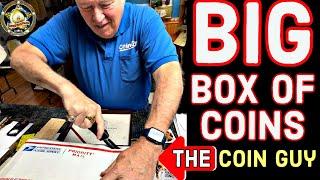 I gave a BIG box of Coins to my Local Coin Dealer! Look Inside!