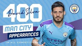 10 GREAT DAVID SILVA ASSISTS | 400 Man City appearances