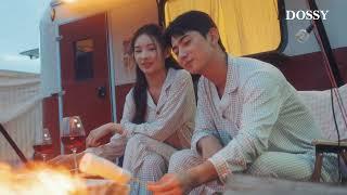 DOSSY 2023 F/W Gingham Sofkin Set Pajamas 도씨 잠옷