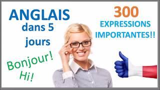 Apprenez l'anglais en 5 jours - Conversation pour les débutants