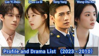 Luo Yi Zhou, Zhao Lu Si, Yang Yang and Wang Chu Ran | Profile and Drama List (2023 - 2010) |