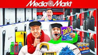 24 STUNDEN HEIMLICH im MEDIA MARKT übernachten! 