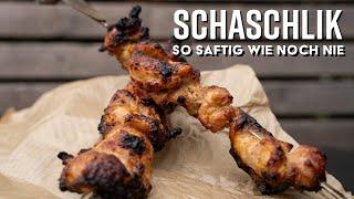 Saftiges Schaschlik wie noch nie - Marinade mit Dill, Bier, Zwiebeln & X