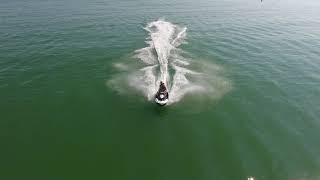 Jetski's on Bognor Regis Seafront | Drone video