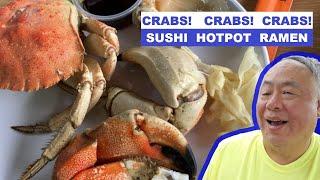 Rockville MD, Umi Hotpot, Sushi and Seafood Buffet - Softshells, Stone Crab and Braised Duck #food