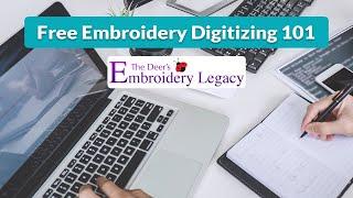 Embroidery Digitizing 101: Free Cheat Sheet PDF & Video Course