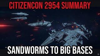 Star Citizen - CIG Just Showed They Can Make A Game - Big Bases, Sandworms & Squadron 42 Demo