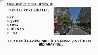 Fatih Akşemsettin Caddesinde Satılık Ev, Fatihte Satılık Konut,Fatihte Satılık Kiralık Dükkan