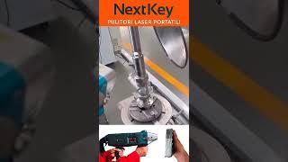 pulitore #laser del cordone di saldatura su acciaio inox
