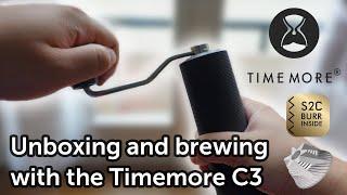 The best new budget Coffee Grinder? - Timemore C3 Unboxing and Daily Brewing Recipe [ Ambient ASMR ]