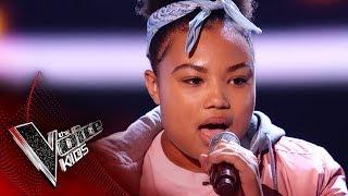 Aiysha Performs ‘What A Difference A Day Makes' | Blind Auditions | The Voice Kids UK 2019