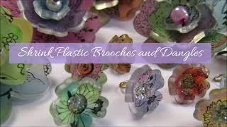 Shrink Plastic Brooches and Dangles