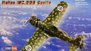 HobbyBoss Macchi MC.200 Saetta 1/72 review