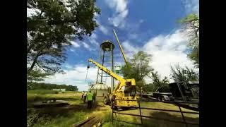 Fairfax water tower construction and demolition