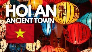  Hoi An Ancient Town, Vietnam at Night (Walking Tour) 4K