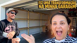 Reformando Minha Garagem - Fizemos uma Super Transformação