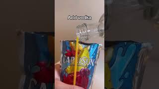 DIY Adult Capri Sun