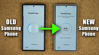 How To Transfer Data from OLD Samsung to NEW Samsung Galaxy Phone - (The Best Way)