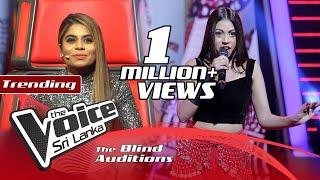 Thamodya Athuraliya - Dudanoda Binda (දුදනොද බිඳ) | Blind Auditions | The Voice Sri Lanka