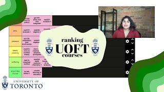 ranking university of toronto courses as a math student