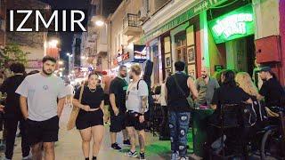 A Night Walk Through the Heart of İzmir's Alsancak | Summer 2024