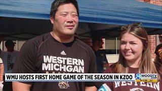 Fans pack WMU's campus for first home game of the season