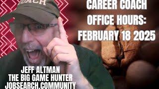 Career Coach Office Hours: February 18 2025