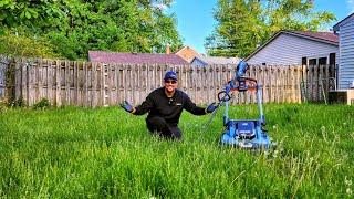 Epic Yard Makeover with the SENIX X6  Can Battery Power Handle an Overgrown Lawn?