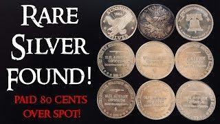 Rare Silver Rounds Found! - Only Paid 80 Cents Over Spot!