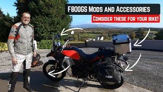 F800GS Adventure Mods and Accessories you need to consider buying!