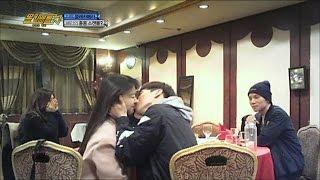 [Candid shot Battle] 몰카 배틀 : 왕좌의 게임 - Hyeri,act imprudently to Min-ah&Leeteuk Kiss! 20160209