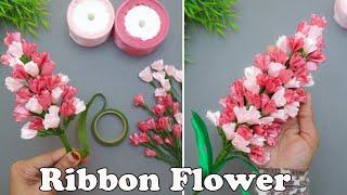 Very nice idea !!! Satin Ribbon Flowers How To Make Ribbon Flowers