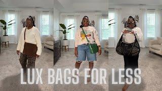 Styling My Genuine Leather Bags From TJMaxx | Affordable Luxury | Fall Fashion | Trending 2024