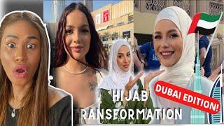 HIJAB TRANSFORMATION IN DUBAI  | Reaction