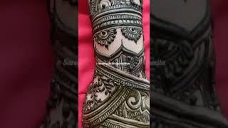 SAROZA BRIDAL HENNA DESIGN 167