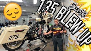 Supercharged Harley for Charity BLOWS UP! What's Next... 