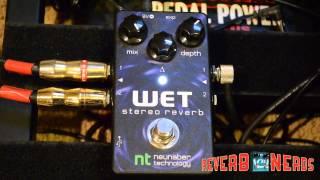 Neunaber Stereo WET Reverb Guitar Pedal Demo