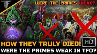 Why Did The 13 Primes Died So Easily Against The Quintessons?(Explained) - Transformers One(2024)