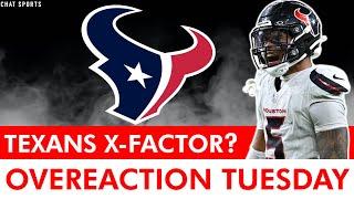 Texans Overreaction Tuesday: PUT SOME RESPECT ON JALEN PITRE  + Joe Mixon Best RB In NFL?