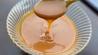 Caramel Sauce Without Cream | homemade caramel recipe | caramel sauce | no cream caramel