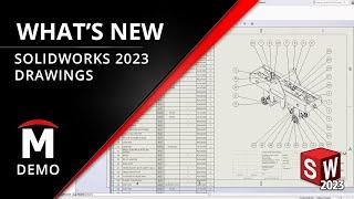 Drawing Enhancements - What's New in SOLIDWORKS 2023