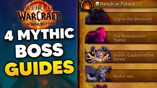 Mythic ULGRAX, BLOODBOUND HORROR, SIKRAN & RASHA'NAN Boss Guides | Nerub-ar Palace Raid Walkthrough