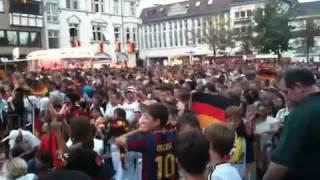 Deutschland - Spanien Halbfinale WM 2010 - Gütersloh