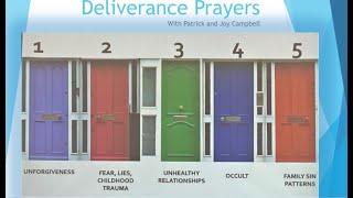 Deliverance Prayers from retreat