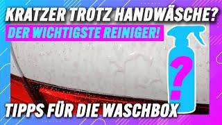 So gelingt die Frühjahrs-Autowäsche ohne Kratzer | Tipps für die Waschbox | Wichtiger Reiniger!