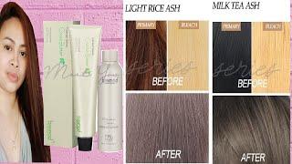 DIY HAIR COLOR | LIGHT RICE ASH + MILK TEA ASH | NO BLEACHING | BREMOD | Jan Nice