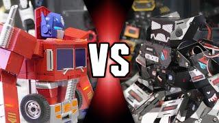 ROBOT DEATH BATTLE! - Optimus Prime VS Super Anthony!